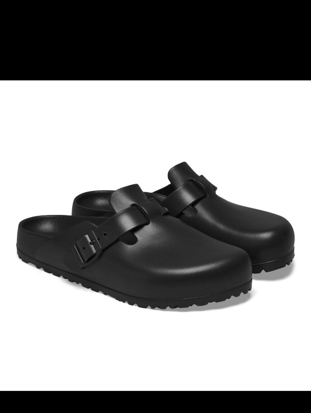Birkenstock Boston EVA Clog – Black | Unisex Lightweight Waterproof Slip-On with - Picture 2 of 8